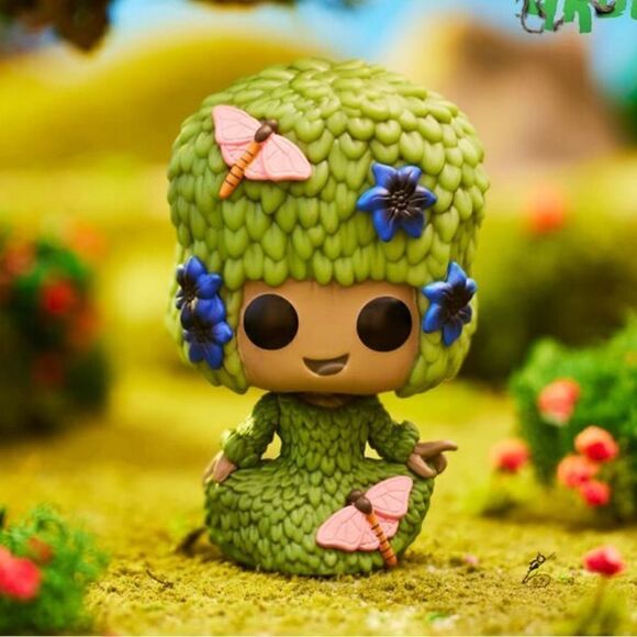 Disney Marvel Funko Pop! Fancy Groot Flowers #1191 I am Groot Bobble-Head NIB - Picture 2 of 6